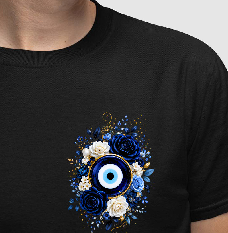 Olho Grego Floral — Proteção em Flor