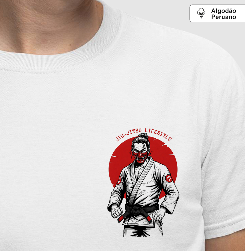 Samurai - Jiu-Jitsu - Lifestyle - Algodão Peruano