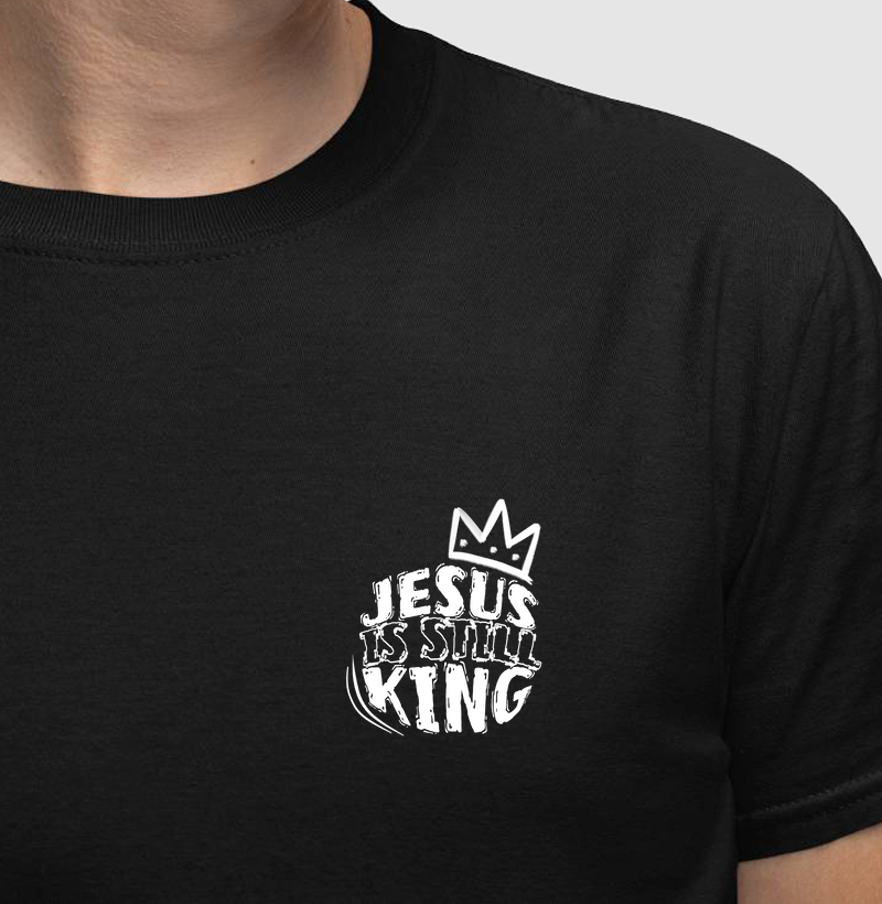 Jesus is still king - Estampa de bolso