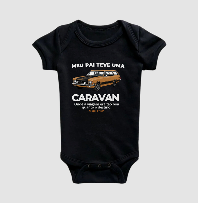 Meu pai teve uma - CARAVAN SS - ocre