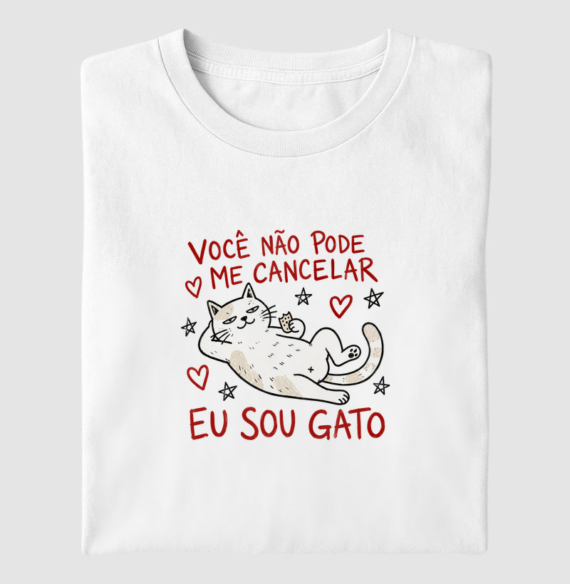 você não pode me cancelar
