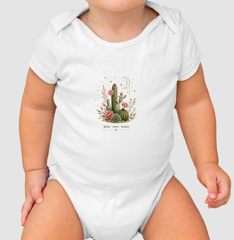 Camiseta Flor no deserto