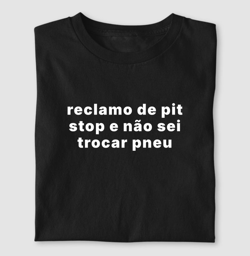 não sei trocar pneu - Camiseta