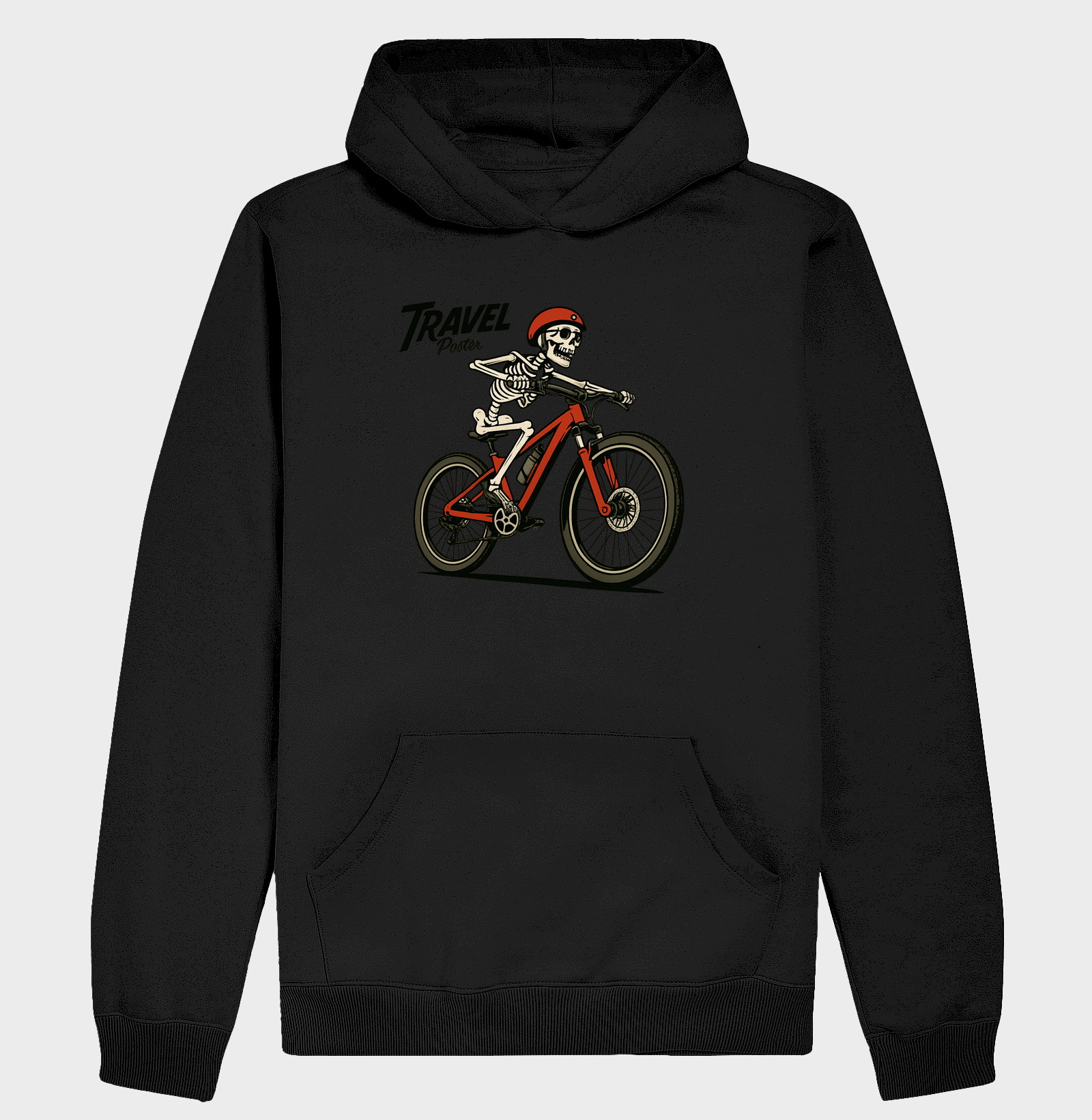 Camiseta Estampa Caveira do Pedal