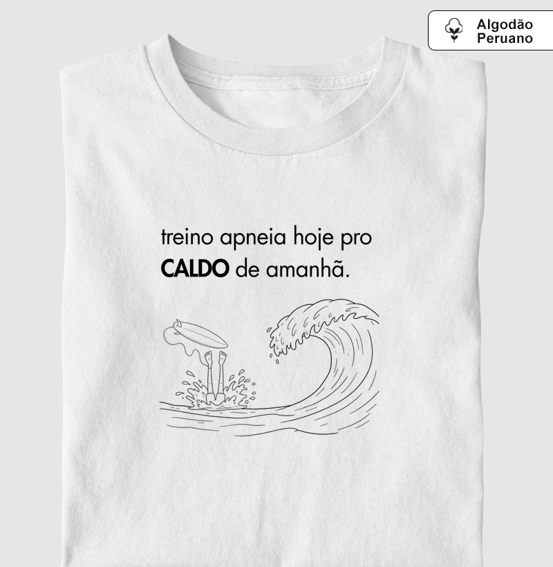 Treino apneia hoje pro CALDO de amanhã