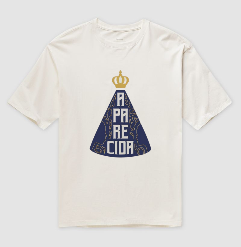Camiseta Oversized N. Sra. Aparecida
