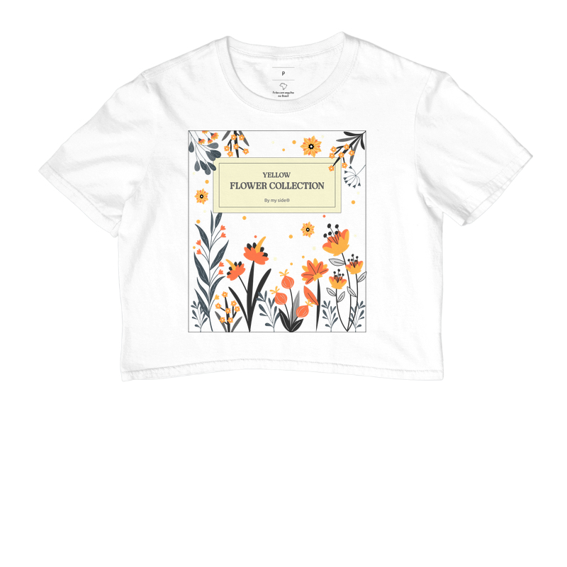 FLOR LARANJA - Cropped