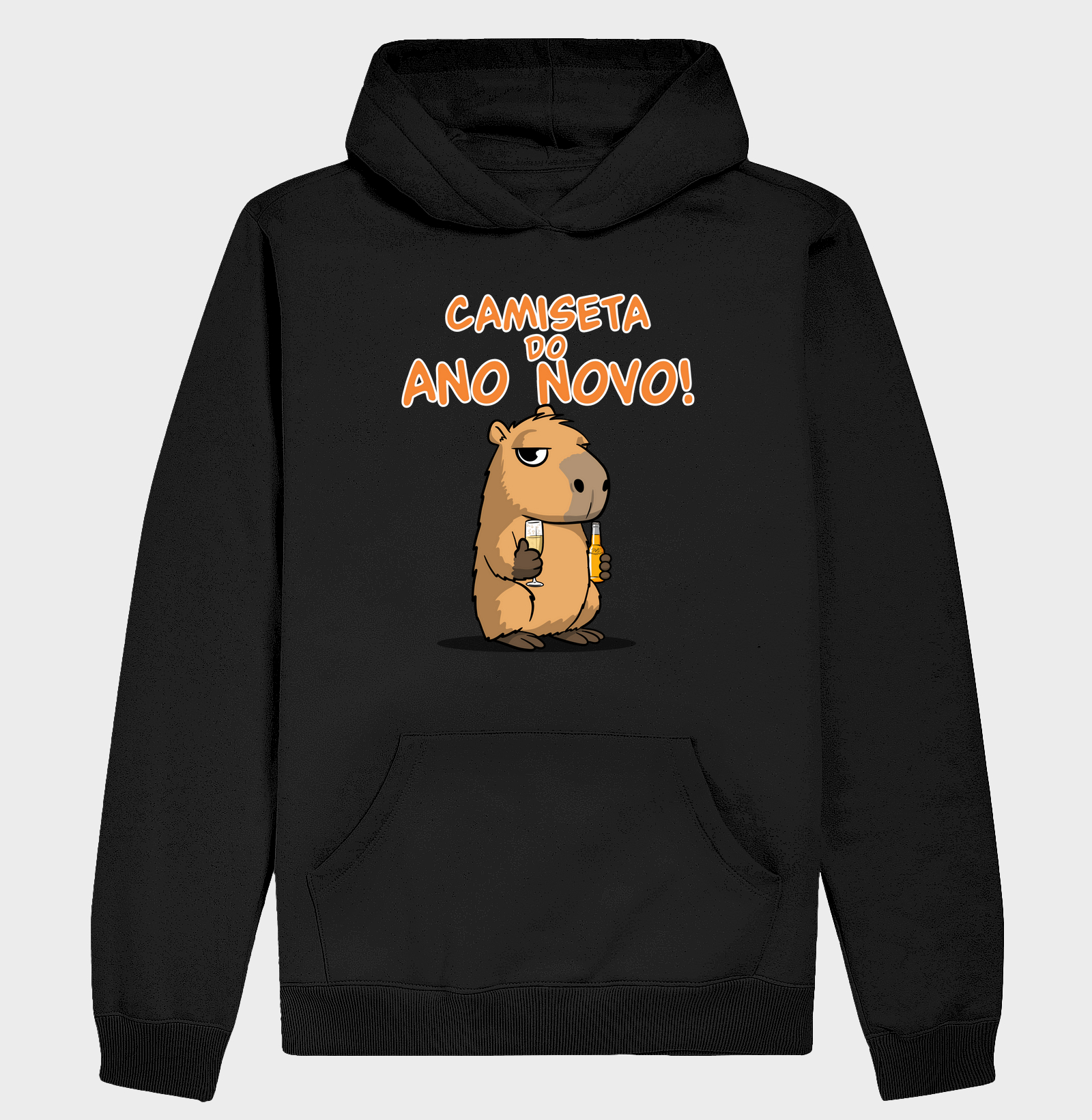Camiseta Capivara Ano Novo