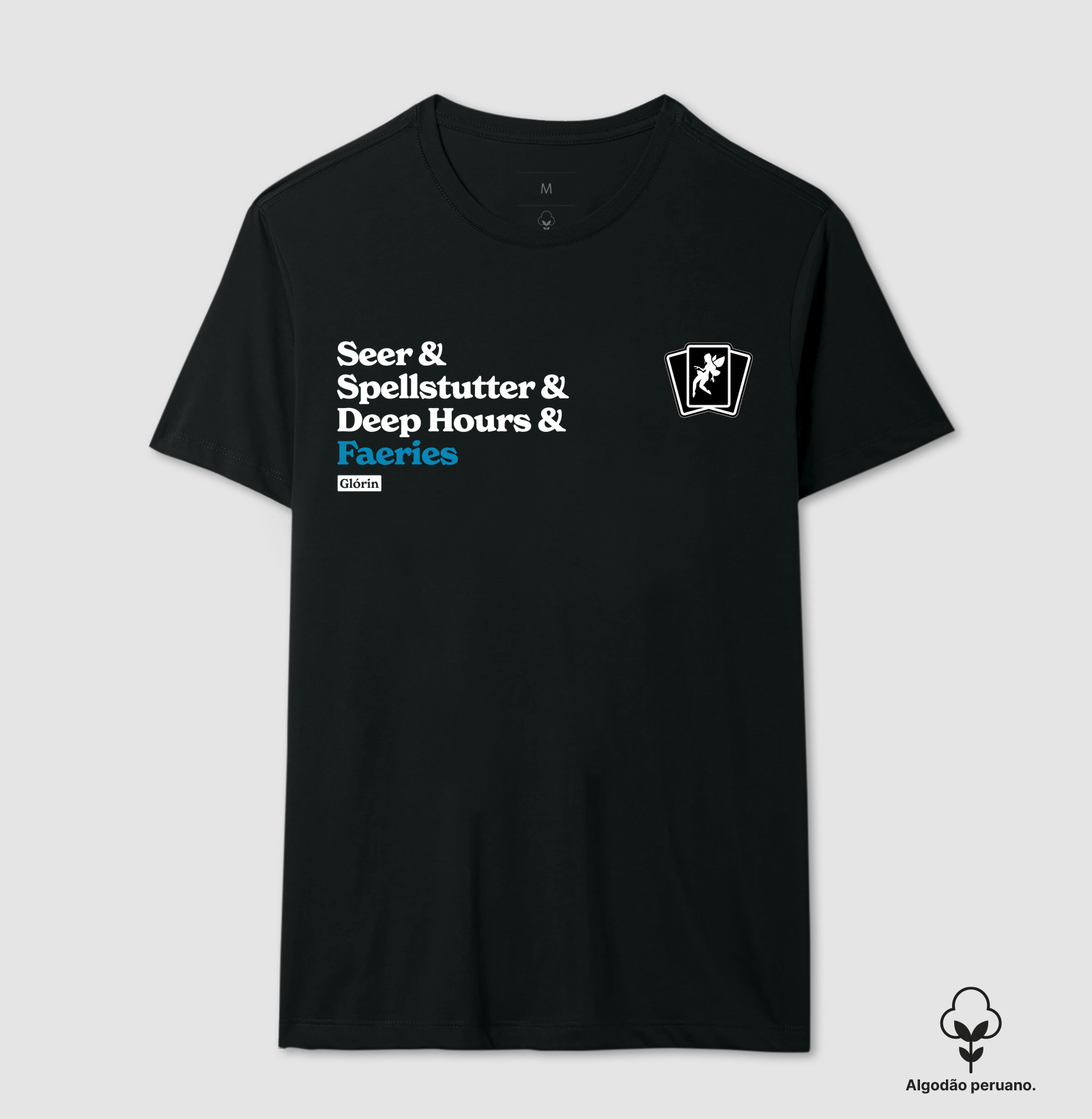 Faeries - Pauper - Camiseta Algodão Peruano
