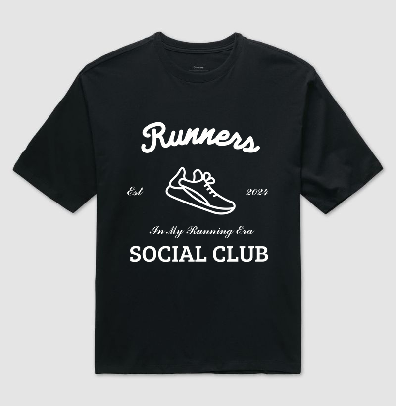 Camiseta Oversized Runners