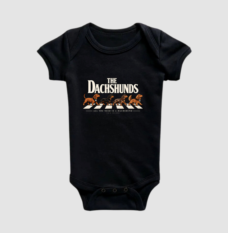 Camiseta Dachshund / Pet Lovers | The Dachshunds - Body Infantil