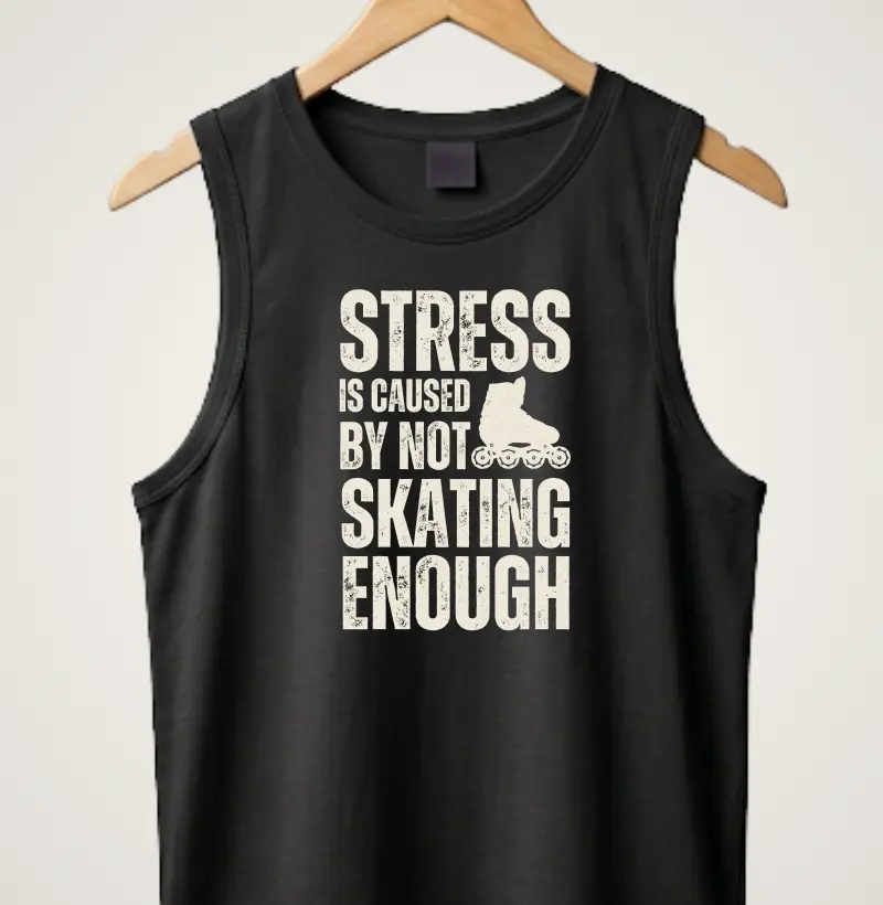 Stress is caused by not skating enough