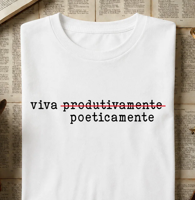 Viva Poeticamente - Camiseta