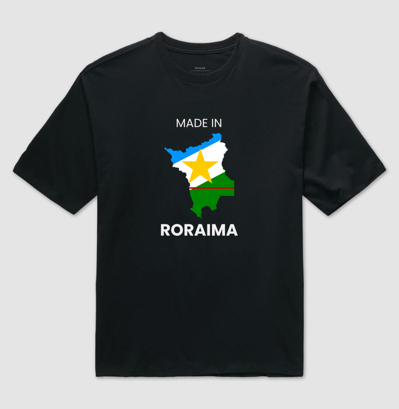 Made in Roraima - Camiseta Oversized