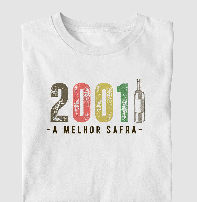 Camiseta A Melhor Safra 2001