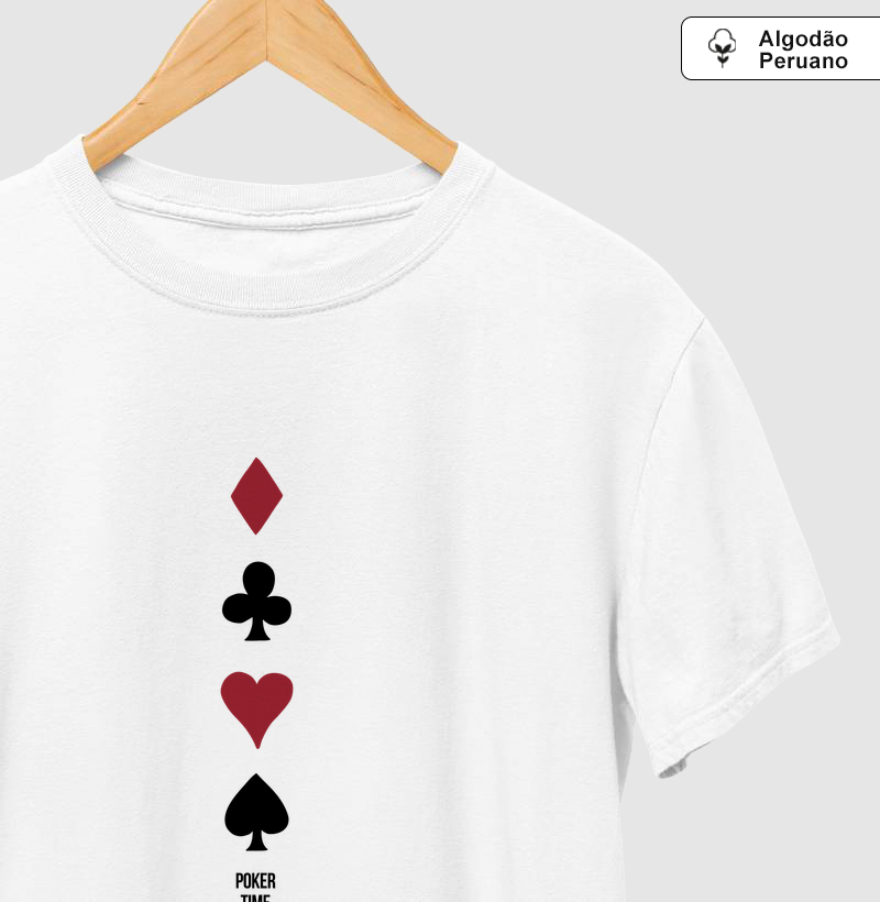 Poker Time Algodão Peruano