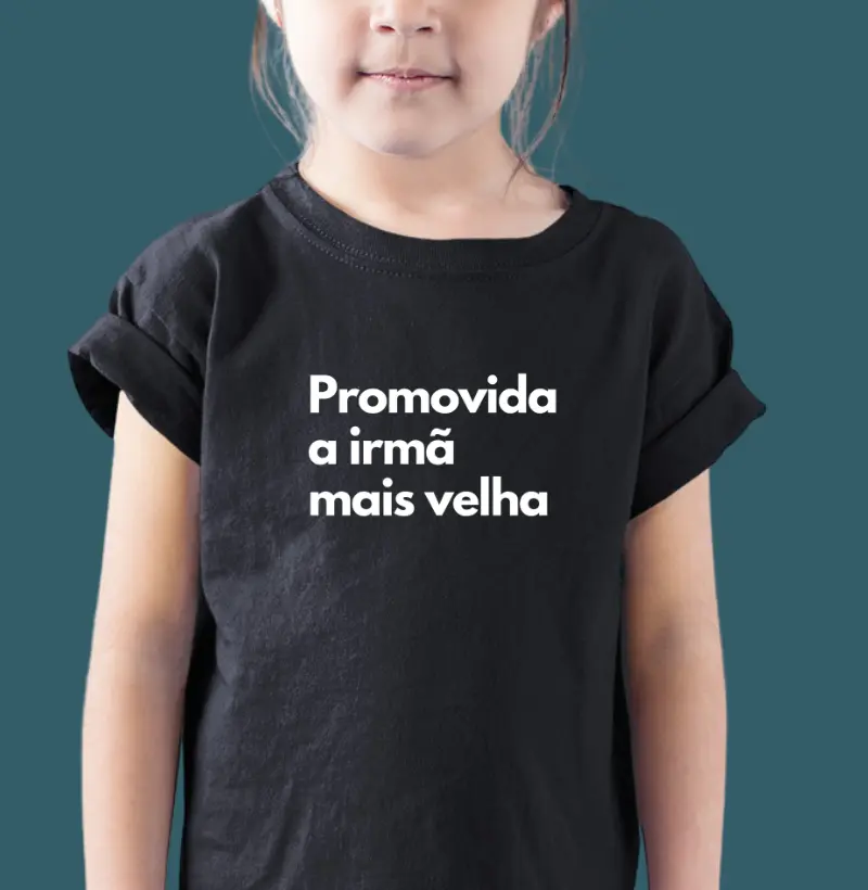 Promovida a irmã mais velha