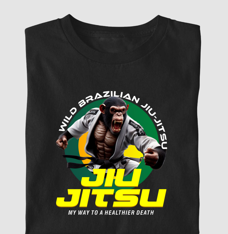 Wild Brazilian Jiu Jitsu Chipanzé