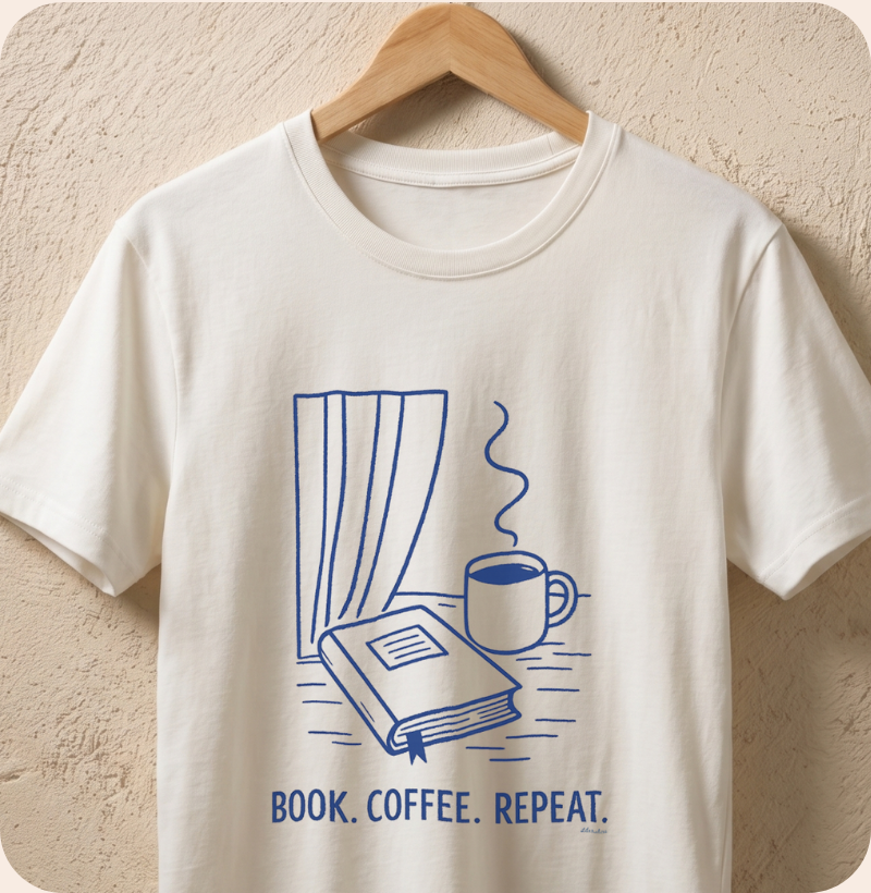 Book. Coffee. Repeat.