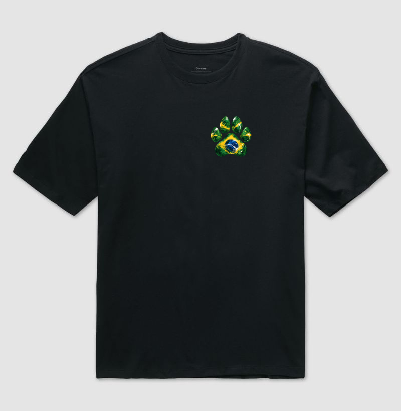 Brasil em Pinceladas - Camiseta Oversized