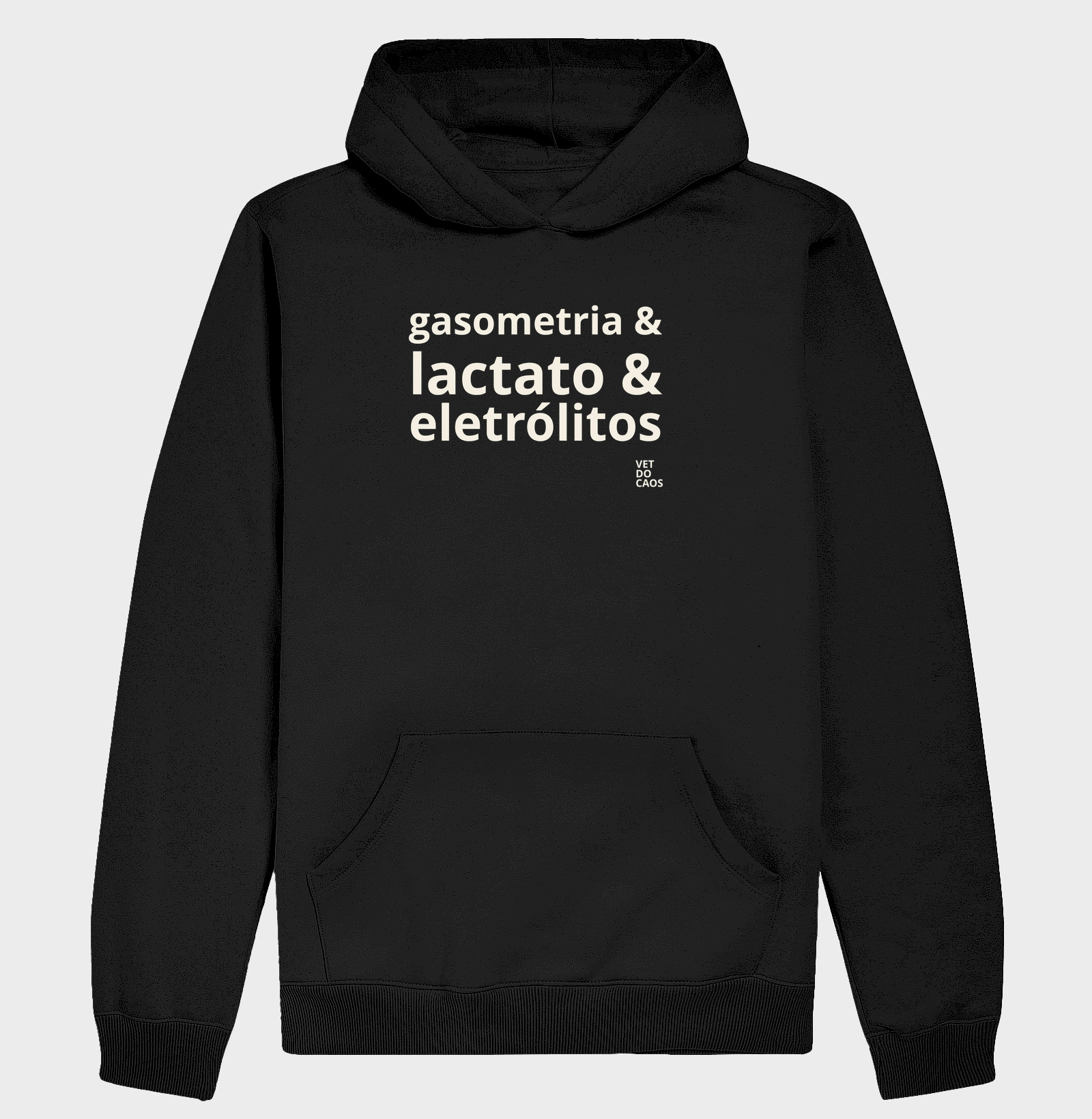 gasometria & lactato & eletrólitos - Hoodie Moletom