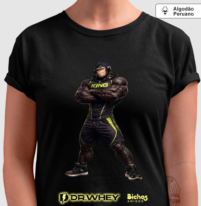 Dr. Whay - Camiseta Algodão Peruano