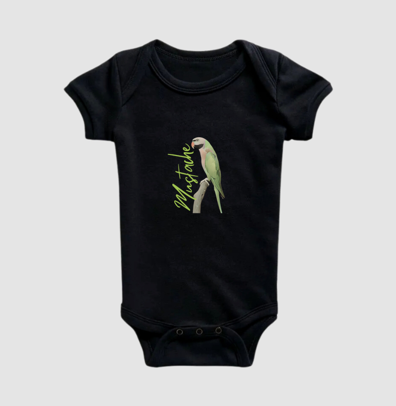 Baby Body Mustache - Minimalista 