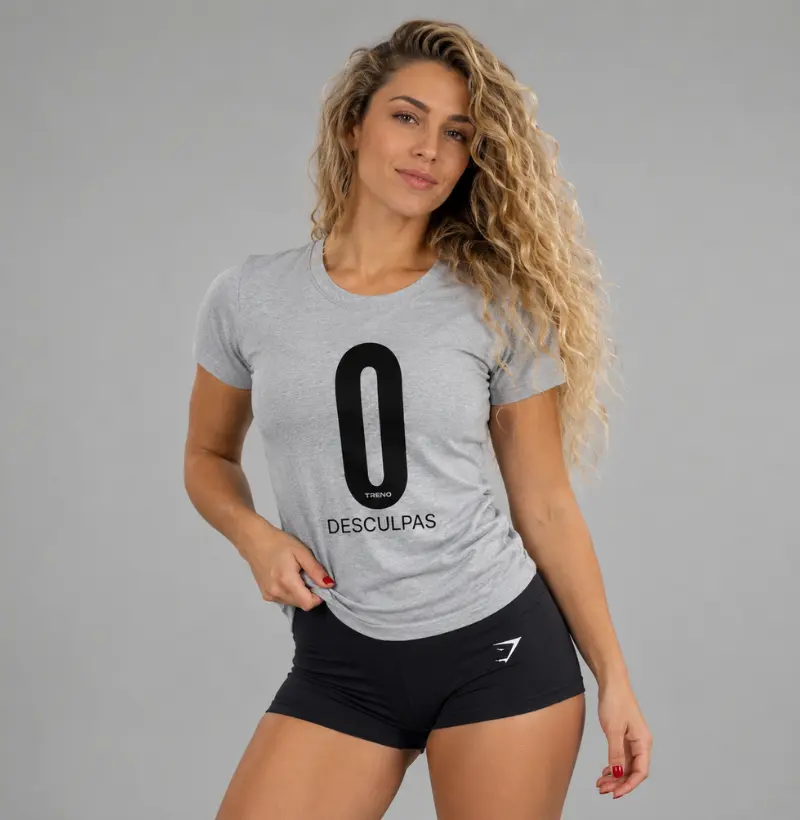0 DESCULPAS - TRENO | Camiseta 100% Algodão