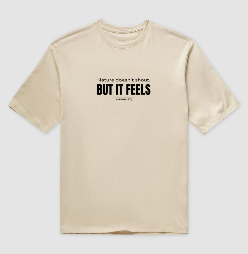 Camiseta Oversized Tribo Animális - Natura que Sente