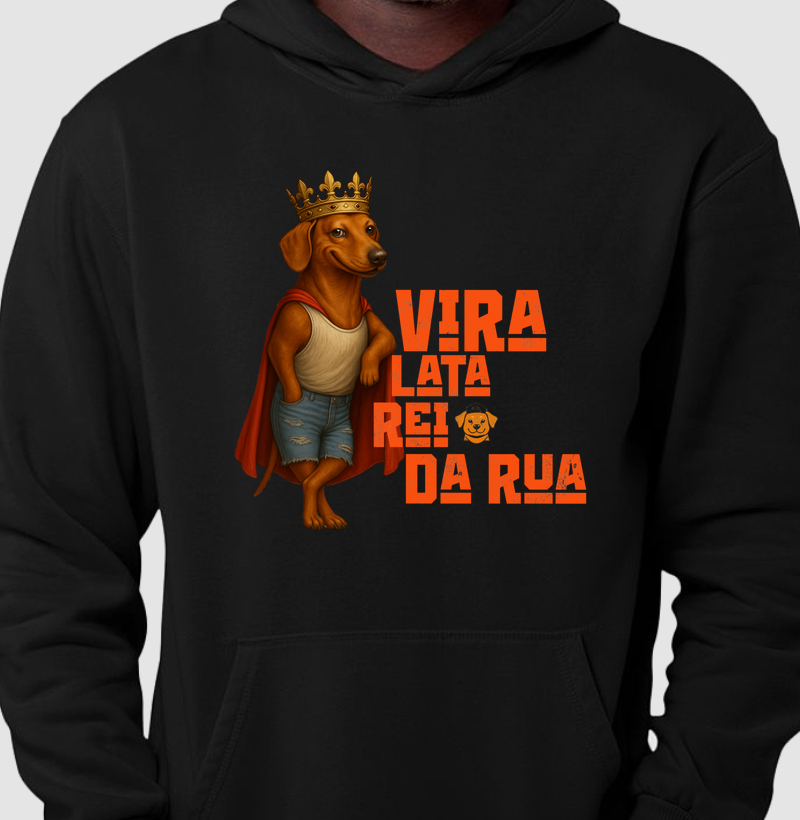 Hoodie Moletom Rei da Rua