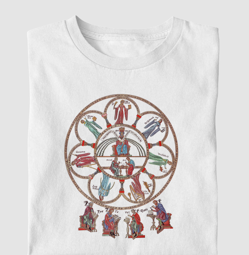 Camiseta As Sete Artes Liberais, Século XII