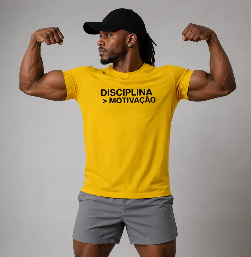 Disciplina > Motivação | Camiseta Fitness TRENO