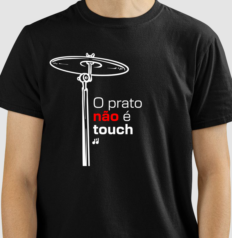O prato não é touch