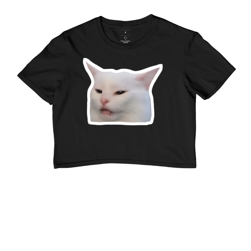 Camiseta Gato Meme Smudge
