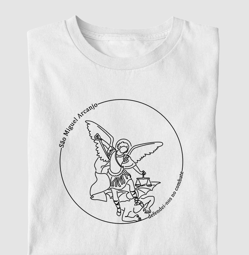 São Miguel Arcanjo Minimalista