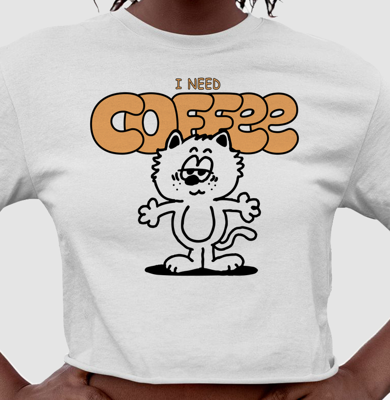 CROPPED - Cat - I need coffee