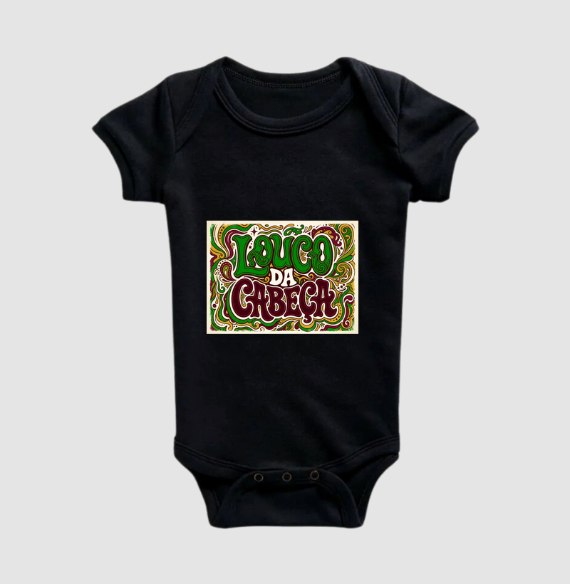 DODDIO - Louco da Cabeça - Body Infantil