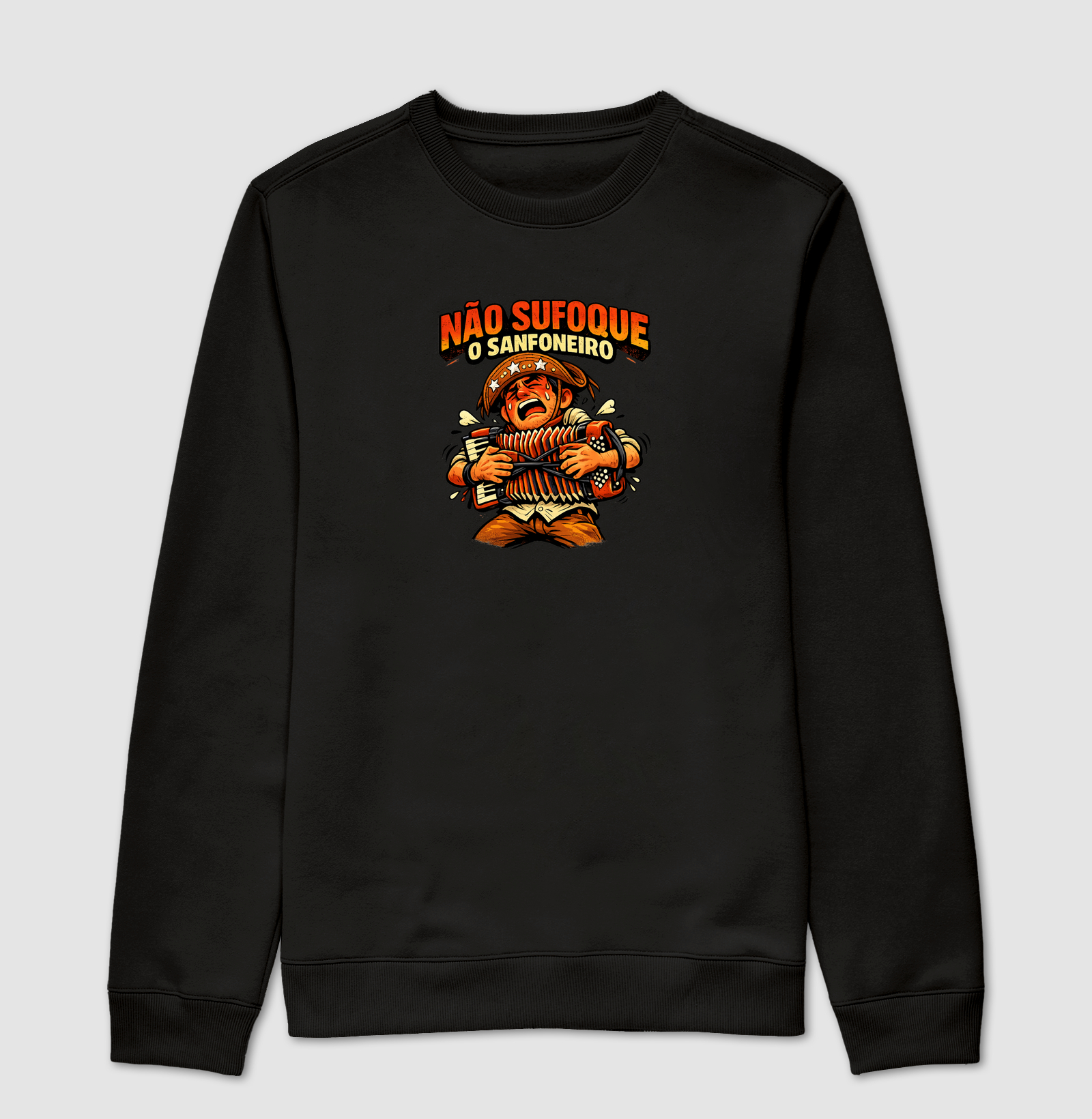 Não sufoque seu sanfoneiro