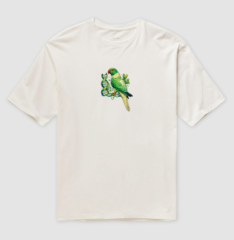 Camiseta Oversized Ringneck Genética Pura