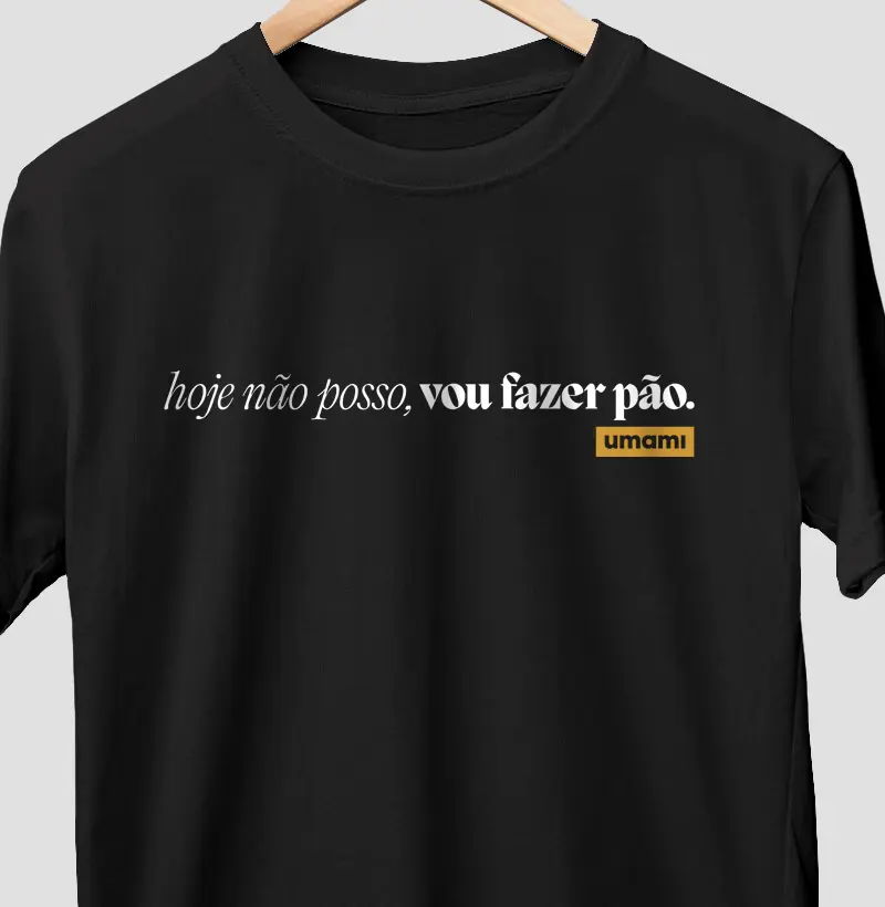 Hoje vou fazer pão