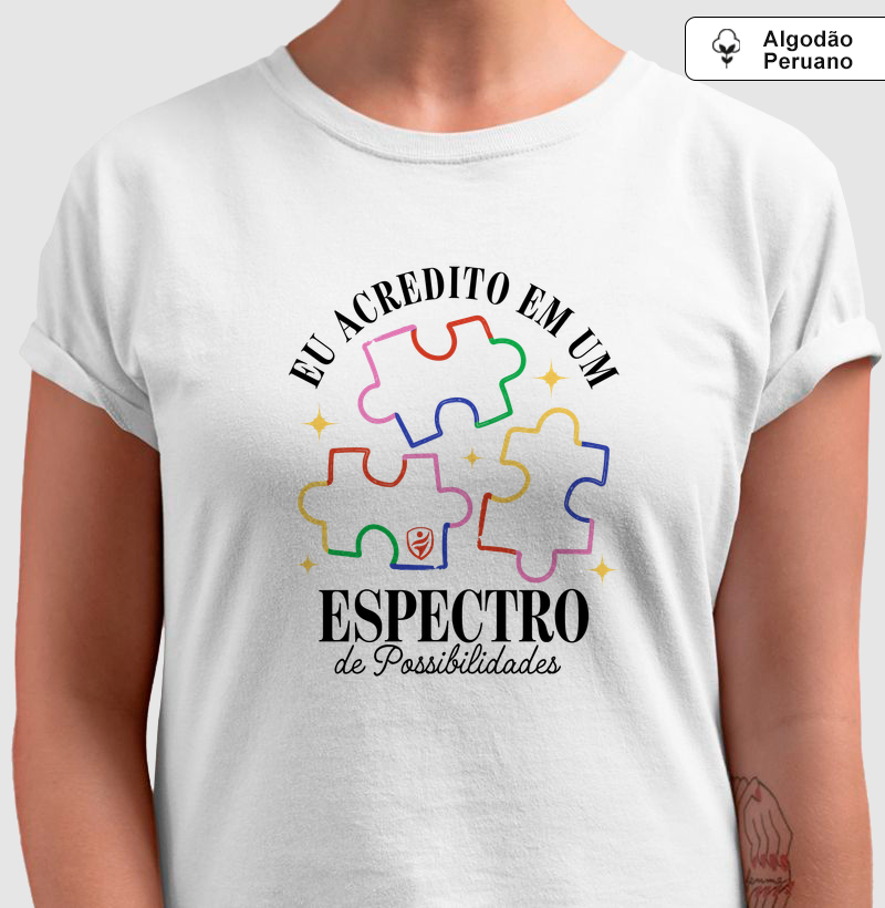 Eu acredito - Algodão Peruano