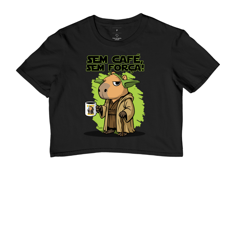 Camiseta Capivara Mestre - Cropped
