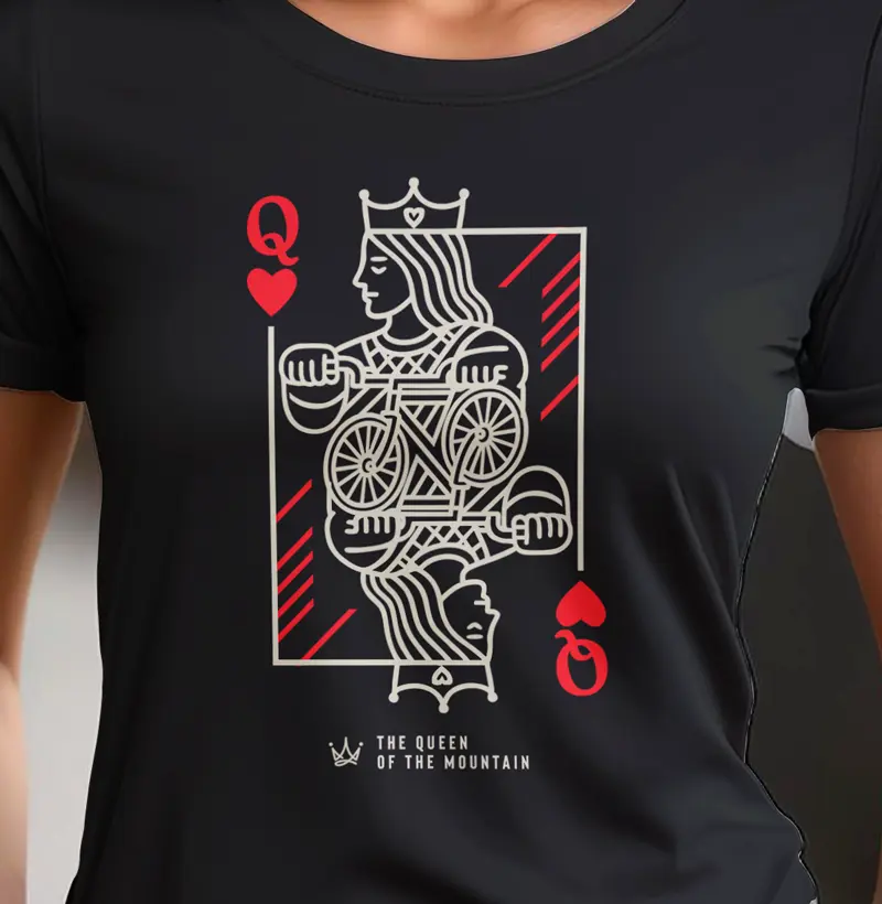 Carta Rainha ciclista