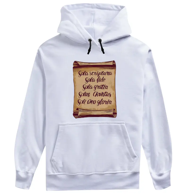 The Five Solas Of the Reformation Moletom