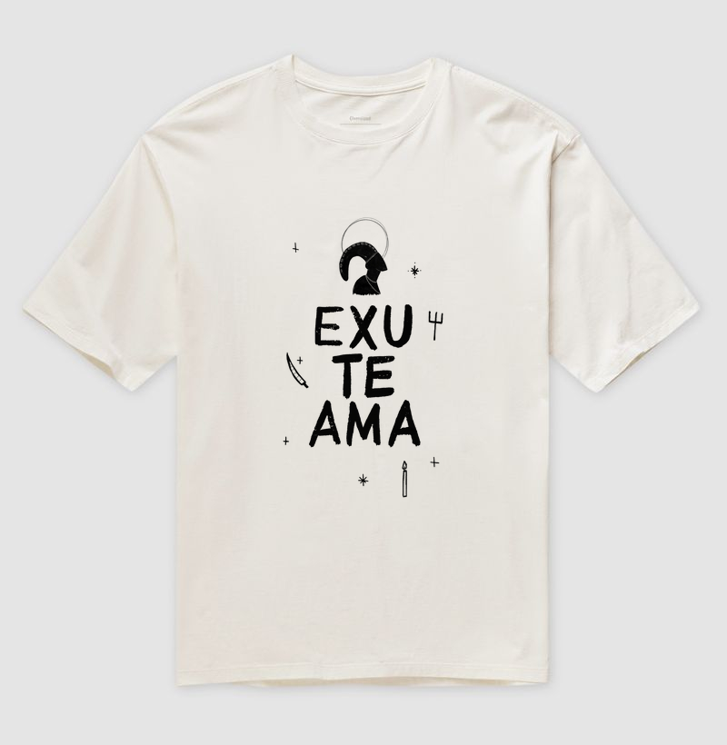 Exu Te Ama - Camiseta Oversized