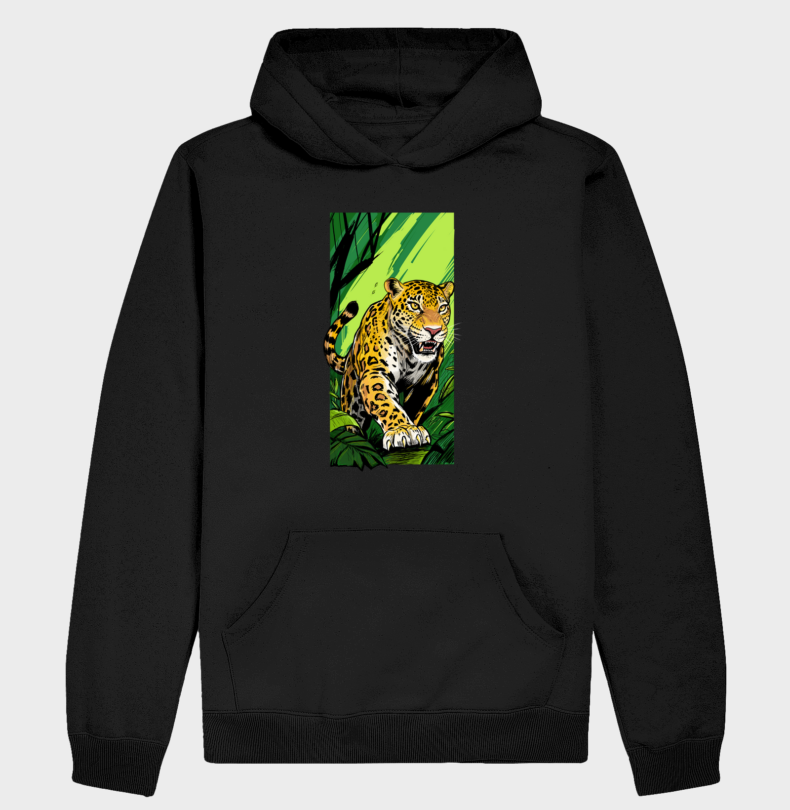 Hoodie Moletom Onça-Pintada na Mata