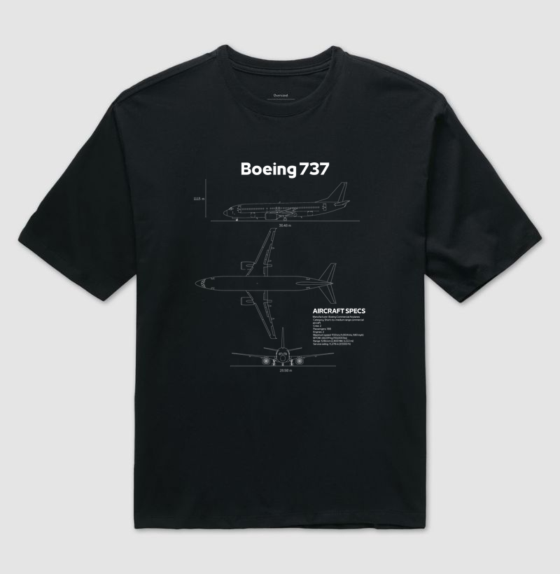 Boeing 737 - Blueprint