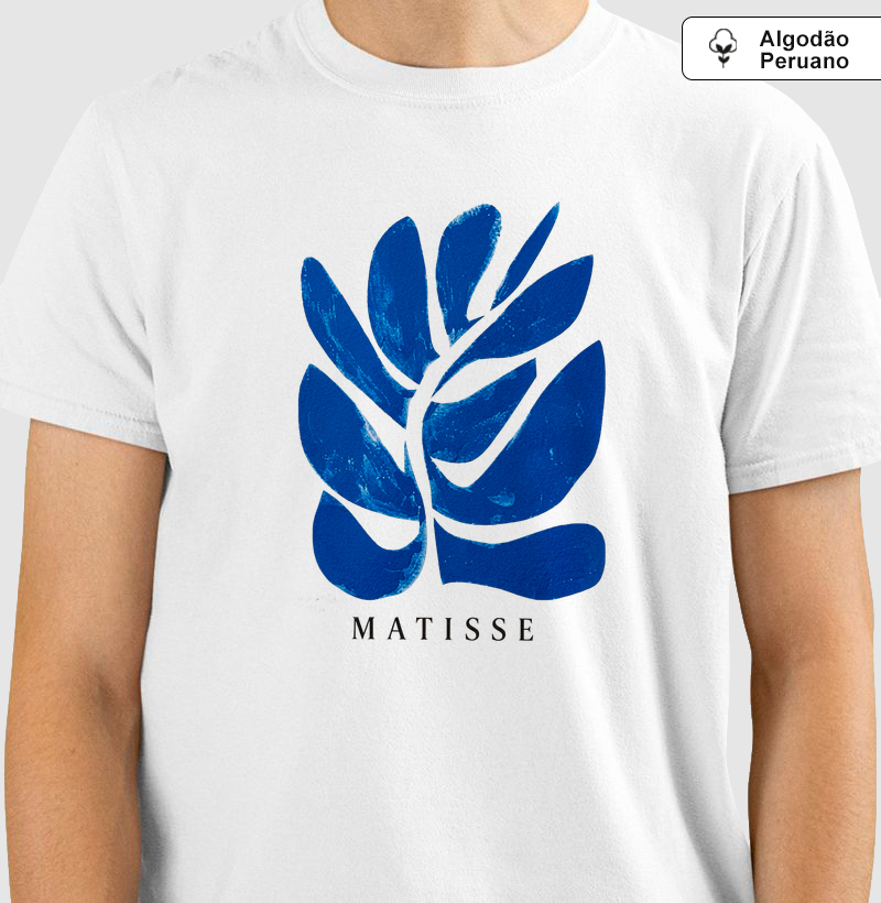 Camiseta Fine Art Henri Matisse Arte Moderna | 100% Algodão Premium 