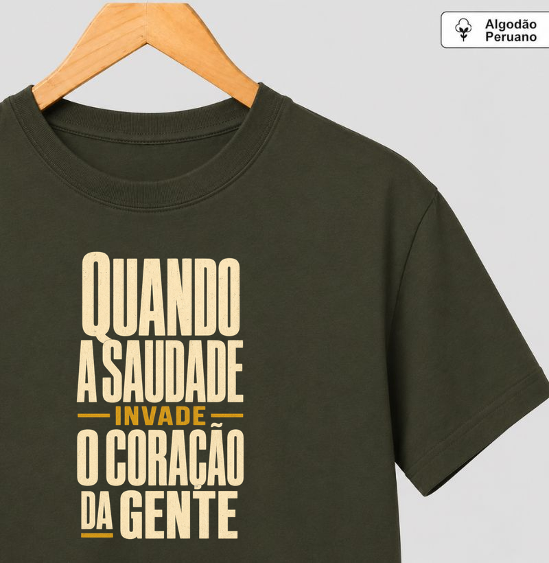 Quando a saudade invade
