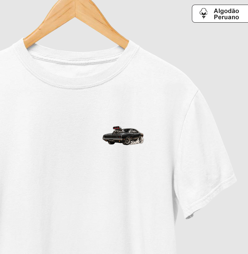 Muscle Car - Camiseta Algodão Peruano
